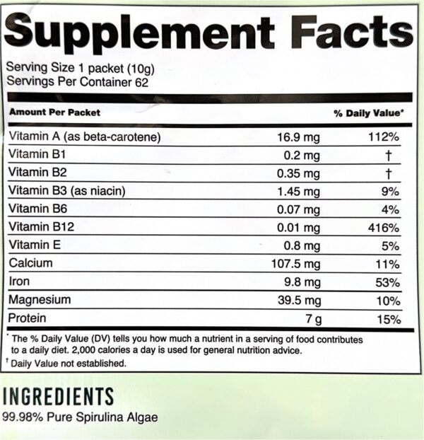 Frozen Fresh Spirulina - Image 2
